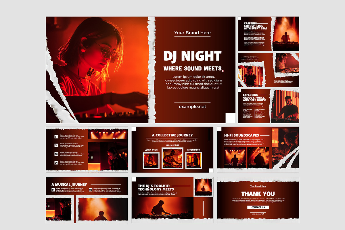 DJ Night Event Presentation preview 3