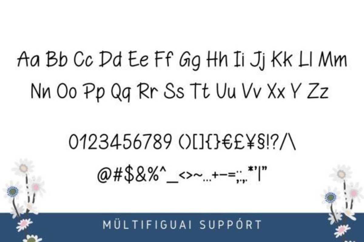 Friends Font, a Sans Serif Font by Cutie_Kate_Studio (Photo 7 of 8)