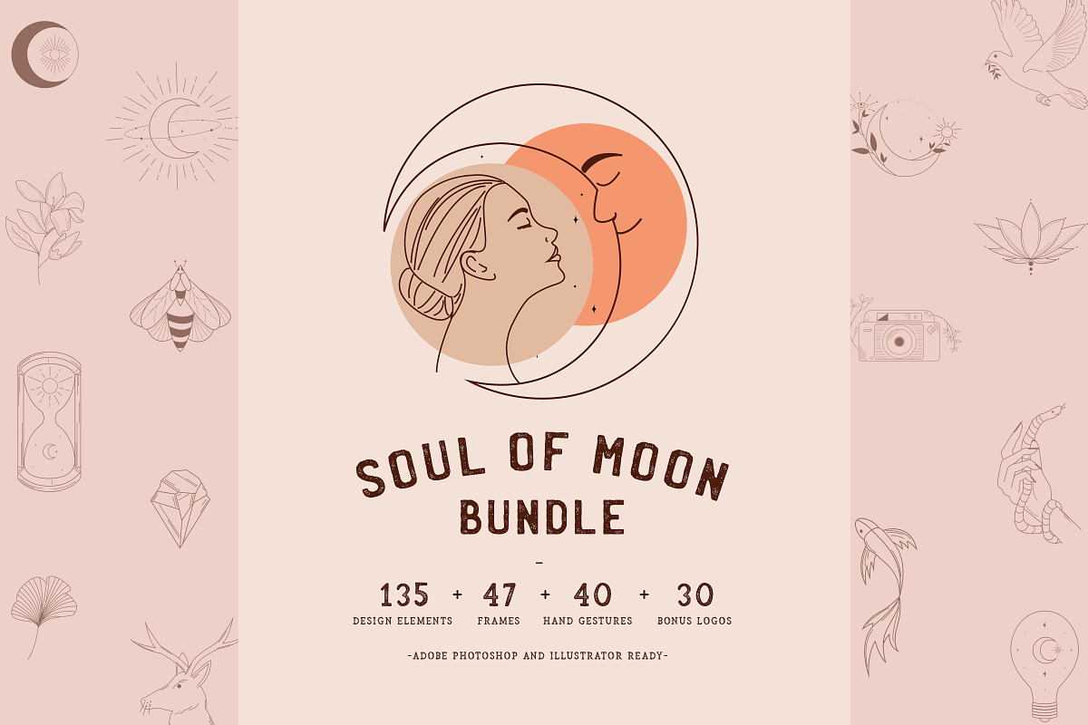Soul of Moon Bundle//Magical Items, an Illustration by SNIPESCIENTIST (Photo 1 of 22)