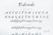 Frideswide Script, a Script Font by Asya Mix (Thumbnail 4 of 13)