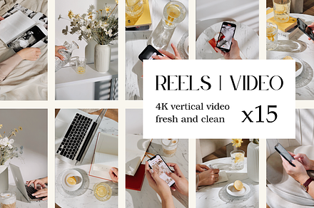 15x VIDEOS (4K) for Reels, TikTok, a Social Media Template by Wild Rocks