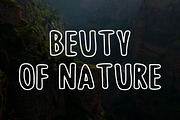 DANTE Outline Font, a Handwritten Font by Fourteen Letter (Thumbnail 6 of 6)
