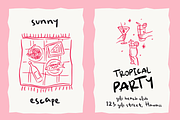 STH Tarine, a Handwritten Font by Sitintahitam (Thumbnail 4 of 10)