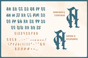 Swarotty - Modern Blackletter Font, a Blackletter Font by Dhabee (Thumbnail 2 of 15)