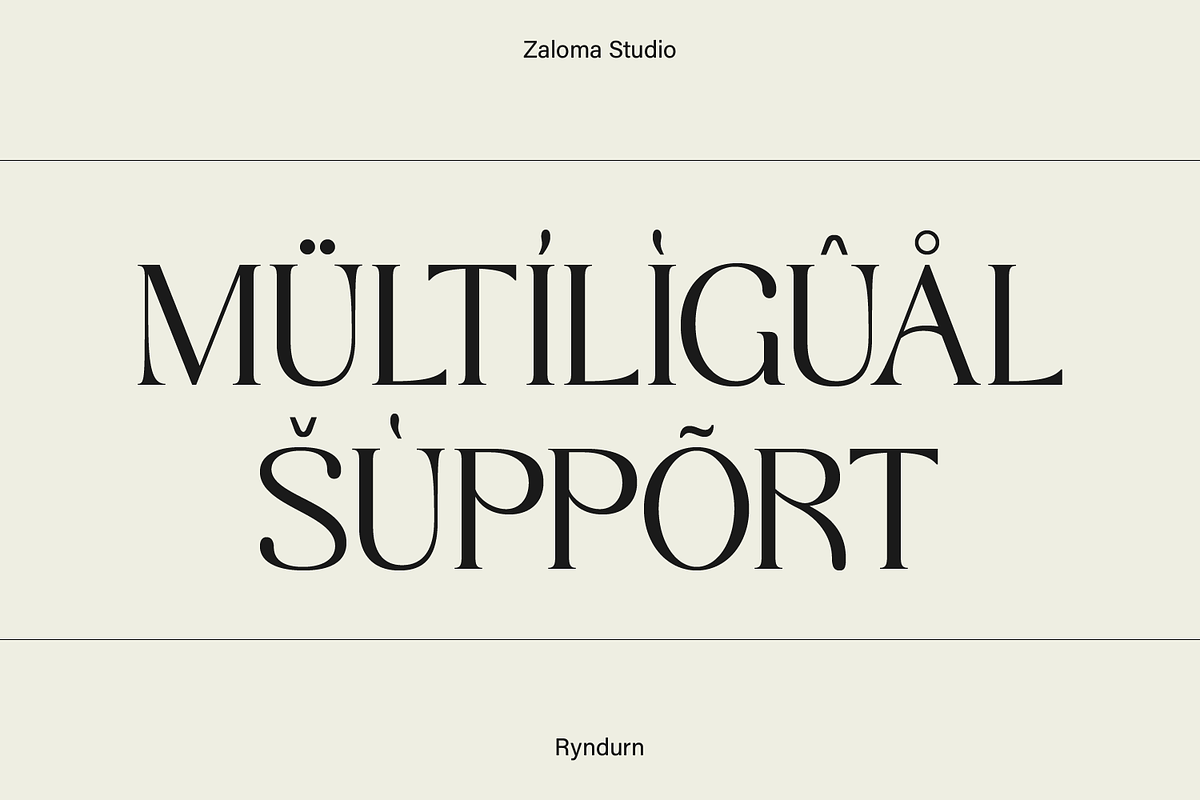 Ryndurn, a Serif Font by Zaloma Studio (Photo 16 of 20)