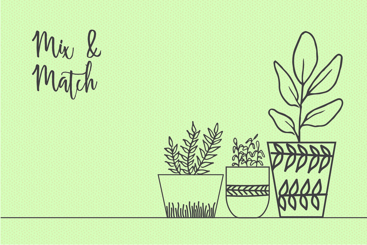 Hand Drawn House Plant Illustrations, an Illustration by Hannah Eliza Studio (Photo 3 of 5)