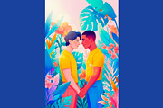 Botanical Romance Bundle, a Person Illustration by StockVerse Creative (Thumbnail 7 of 7)