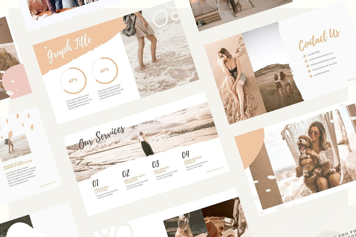 Boho Webinar, Course, Presentation, a Presentation Template by Cultive Creative (Photo 2 of 13)