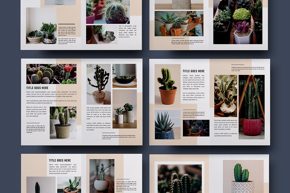 Botanical Brochure / Portfolio, a Brochure Template by Template Shop (Photo 7 of 9)