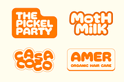 Osora | Bold Bubble Font, a Sans Serif Font by Koplexs Studio (Thumbnail 5 of 10)