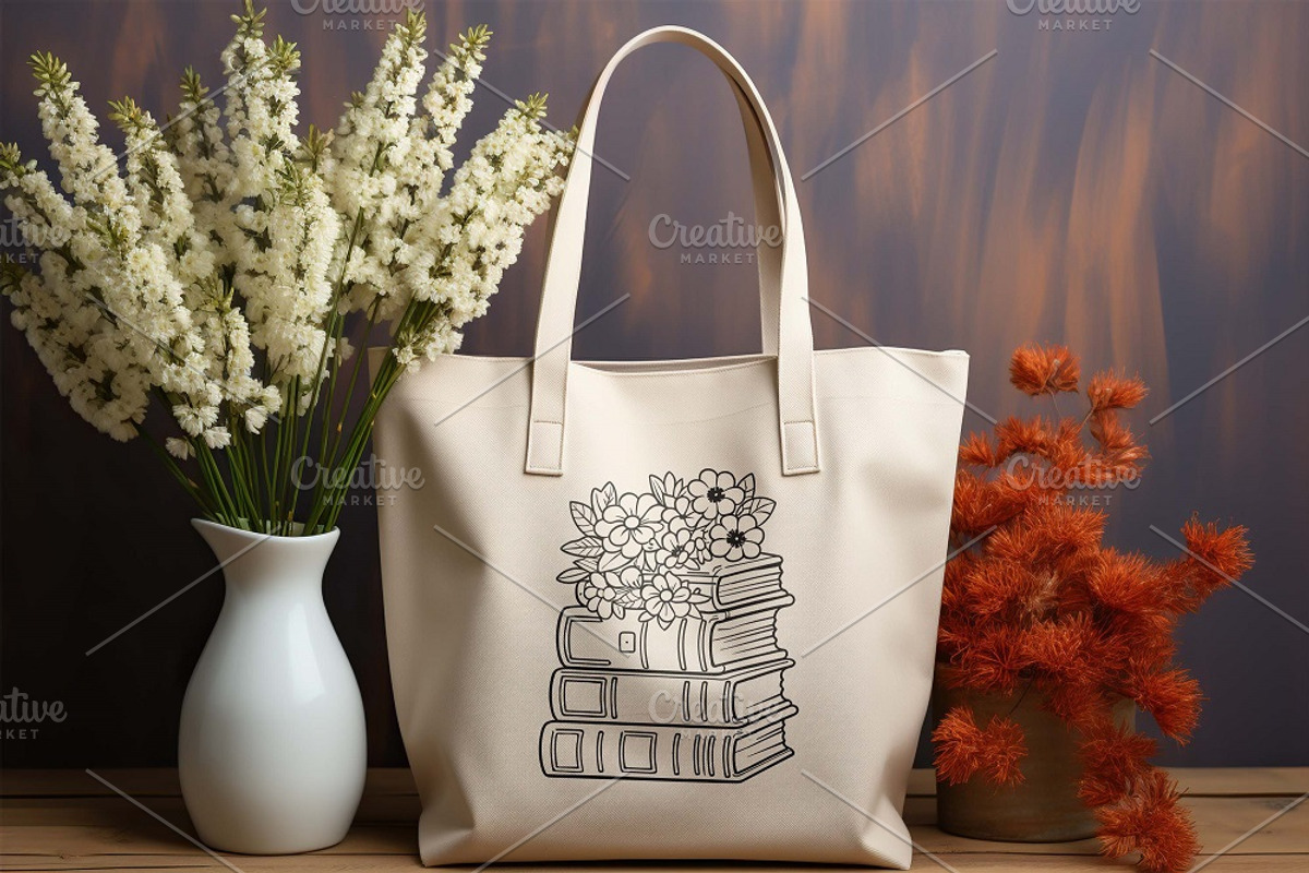 24 Floral Book SVG, Book with Flower, a Decorative Illustration by FancyDesignStudio (Photo 5 of 9)