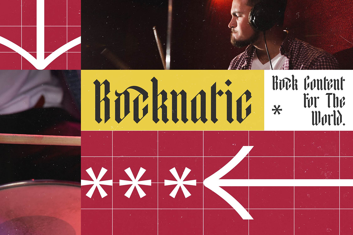 Boombie Stylish Blackletter Font, a Blackletter Font by timelesstype.co (Photo 13 of 20)
