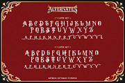 Astrena | Display Typeface, a Blackletter Font by Pentagonistudio (Thumbnail 11 of 15)