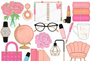 Boss Lady Clip Art, a Work Illustration by GlamArtZhanna (Thumbnail 2 of 5)