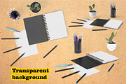Real Brush Marker Mockup, a Pens & Pencil Mockup by Tempera (Thumbnail 2 of 3)