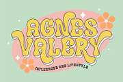 Super Retro - Groovy Font, a Sans Serif Font by Keithzo (Thumbnail 3 of 8)