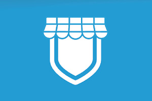 Vector Store And Shield Logo