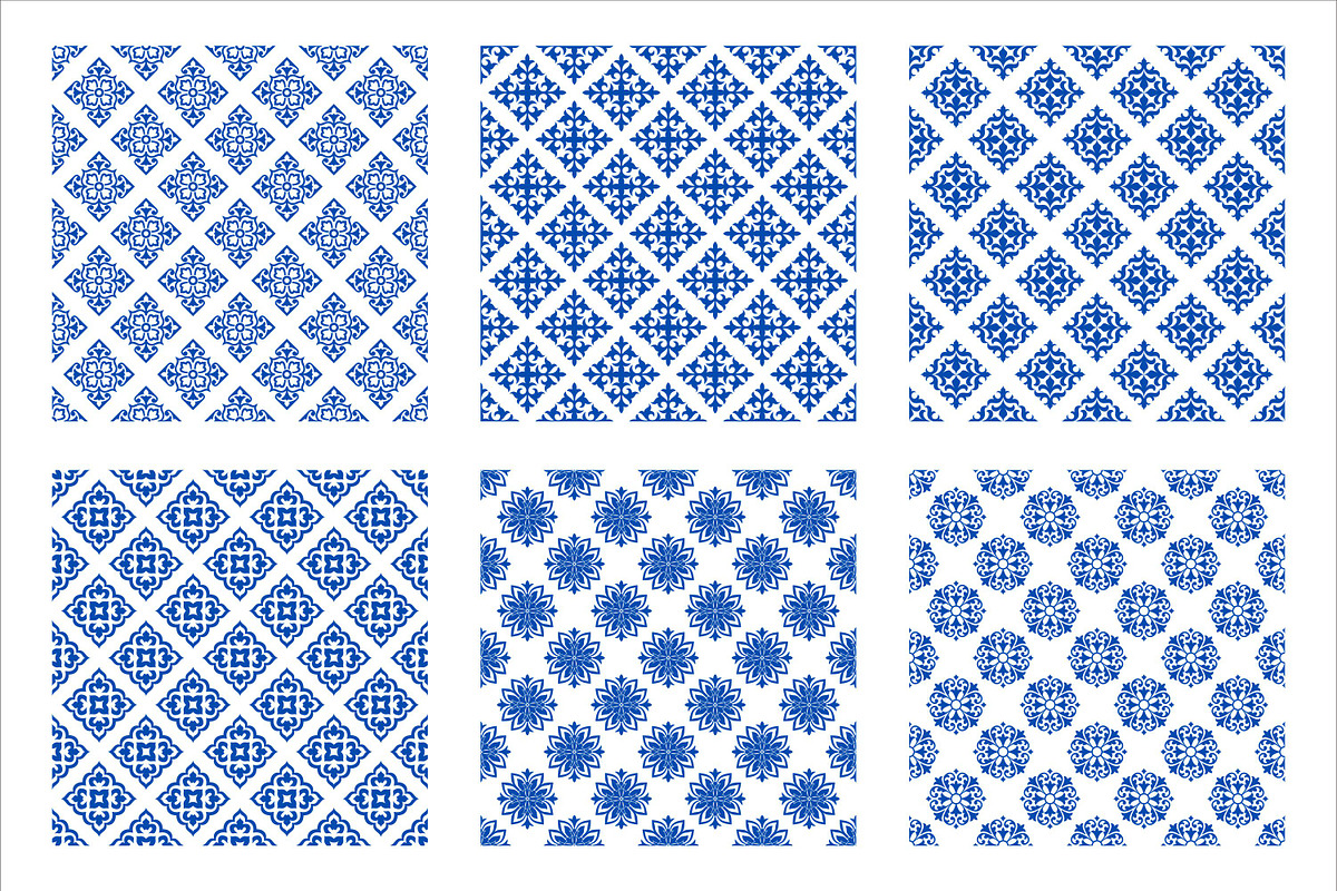 Pack of 50 abstrack floral pattern, a Pattern Graphic by Brainware Graphic (Photo 4 of 11)