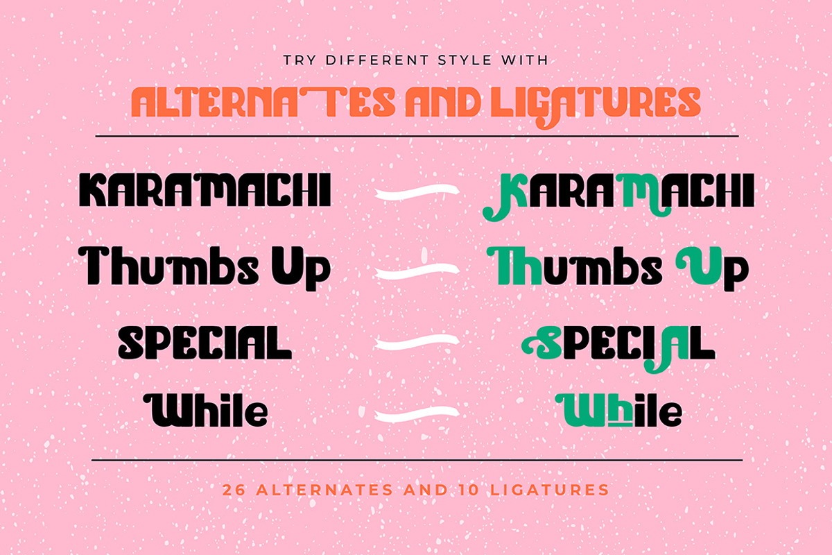 HAZZLE Typeface + BONUS preview 4