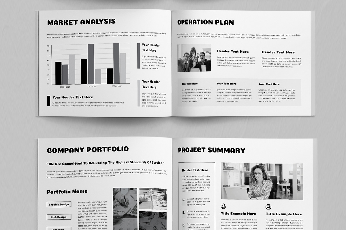 Business Company Profile, a Brochure Template by ContestDesign (Photo 5 of 5)