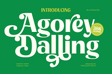 Agorey Dalling Groovy Retro Serif