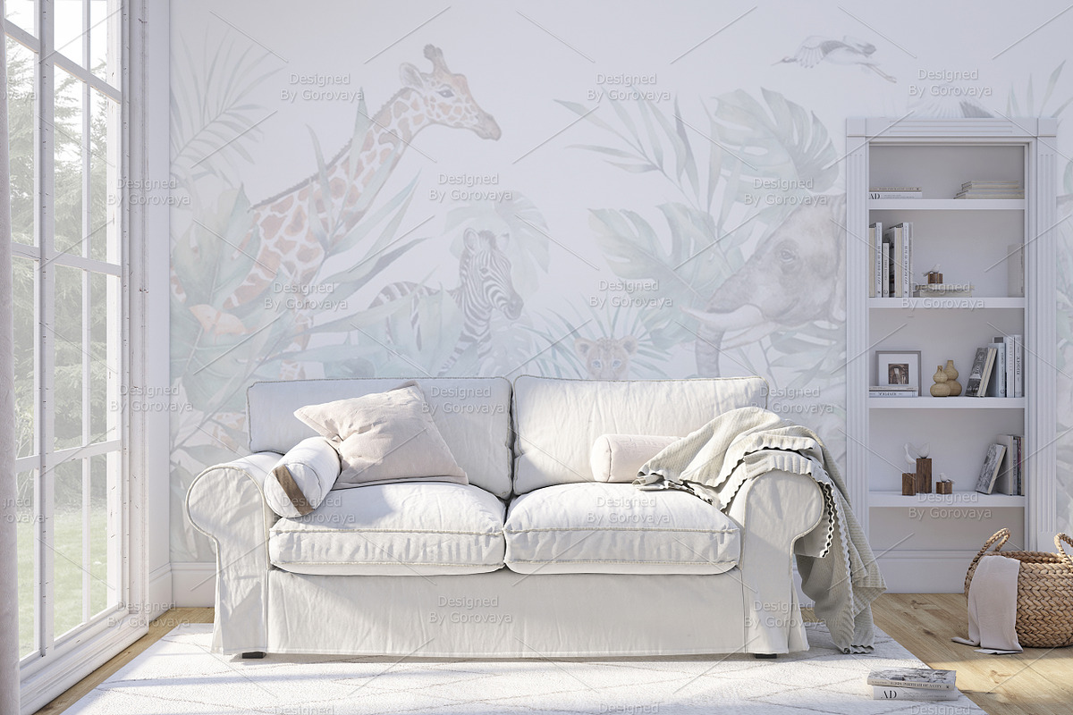 Interior Mockup, Living Room Mockup, a Household Mockup by Designed By Gorovaya (Photo 2 of 9)
