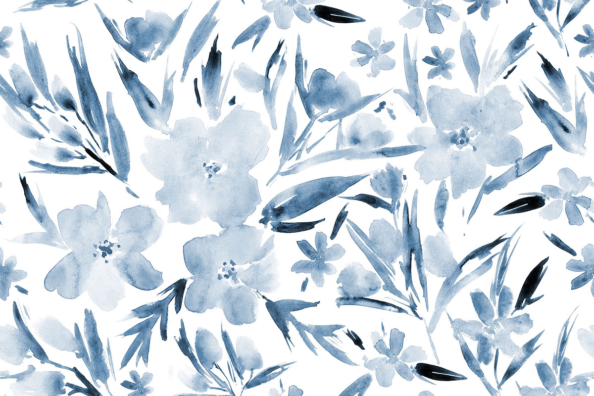 Royal garden - seamless florals, a Pattern Graphic by Katerina Tova (Photo 14 of 15)