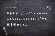 Chalcker - Chalk Brush Font, a Handwritten Font by Dhabee (Thumbnail 9 of 10)
