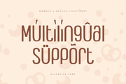 Slapstick - Ligature Fancy Font, a Sans Serif Font by Hamz Studio (Thumbnail 12 of 16)