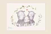 MOTHER AND BABY. Safari animal, an Animal Illustration by OlliArtDesign (Thumbnail 7 of 10)
