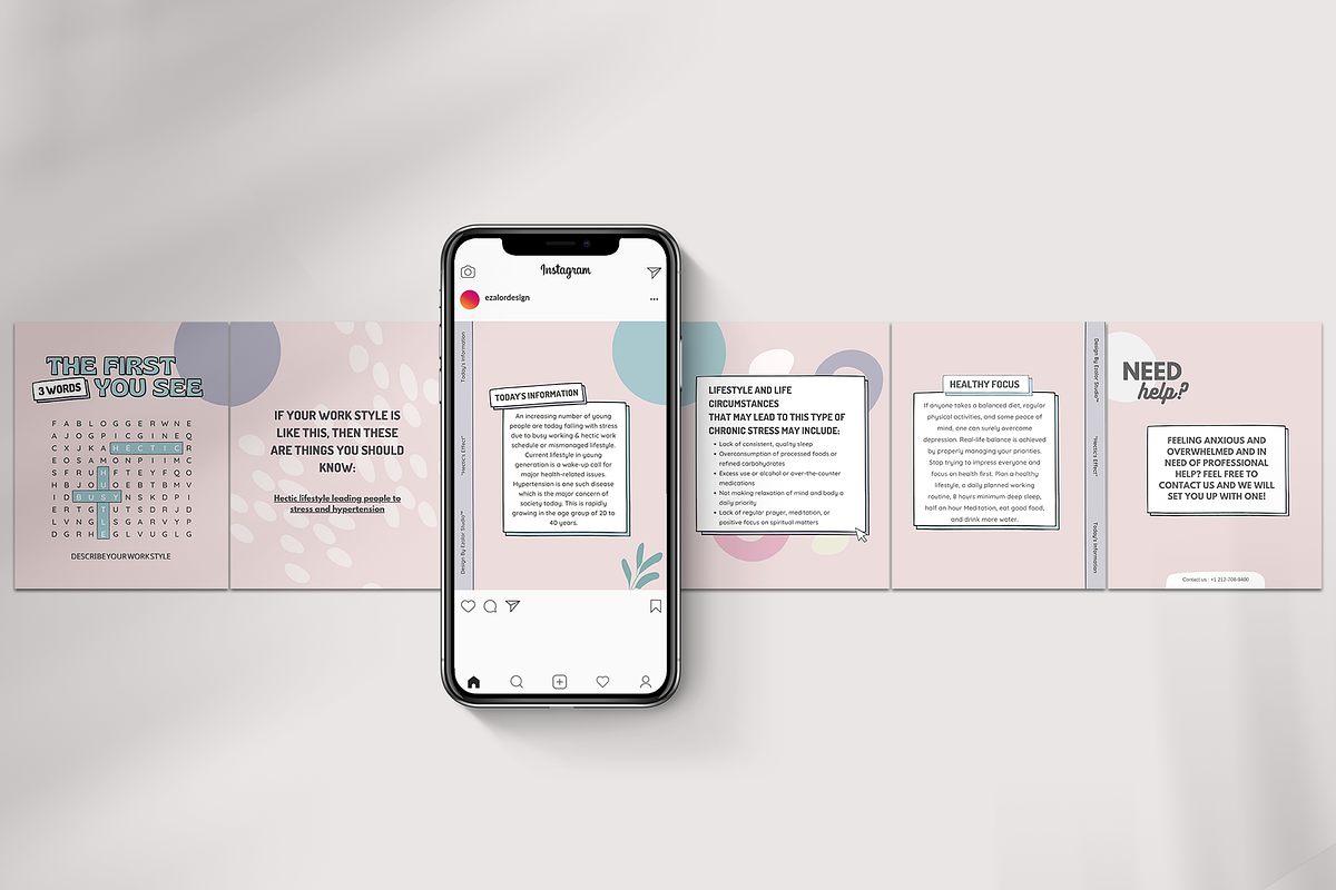 Instagram Carousel Growth Hacks, a Social Media Template by Analogi Studio (Photo 19 of 23)