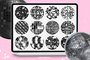 Procreate Disco texture brushes, a Brush Add-On by Revabrush (Thumbnail 7 of 7)