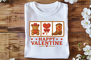 Faux Yarn Crochet Howdy Valentine, an Illustration by Black Bird Studio (Thumbnail 8 of 8)