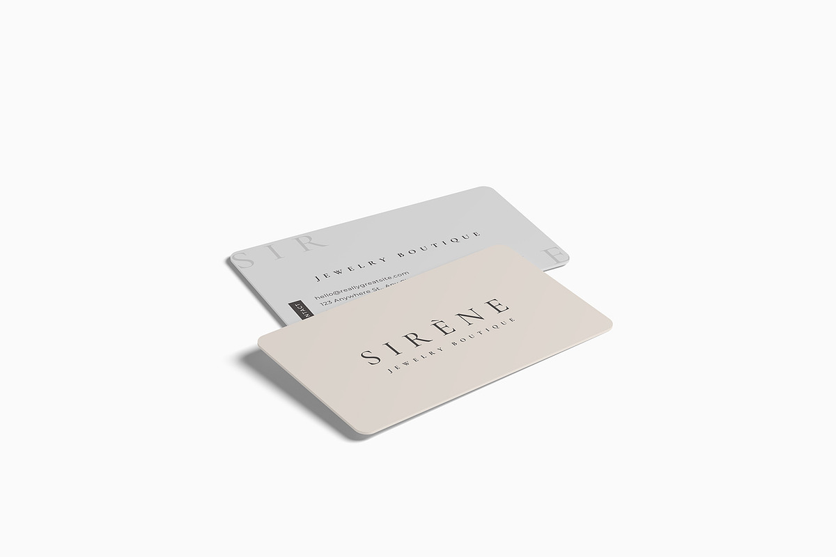 Minimalist Business Card Mockup, a Print Template by zuhraabdullah (Photo 6 of 11)