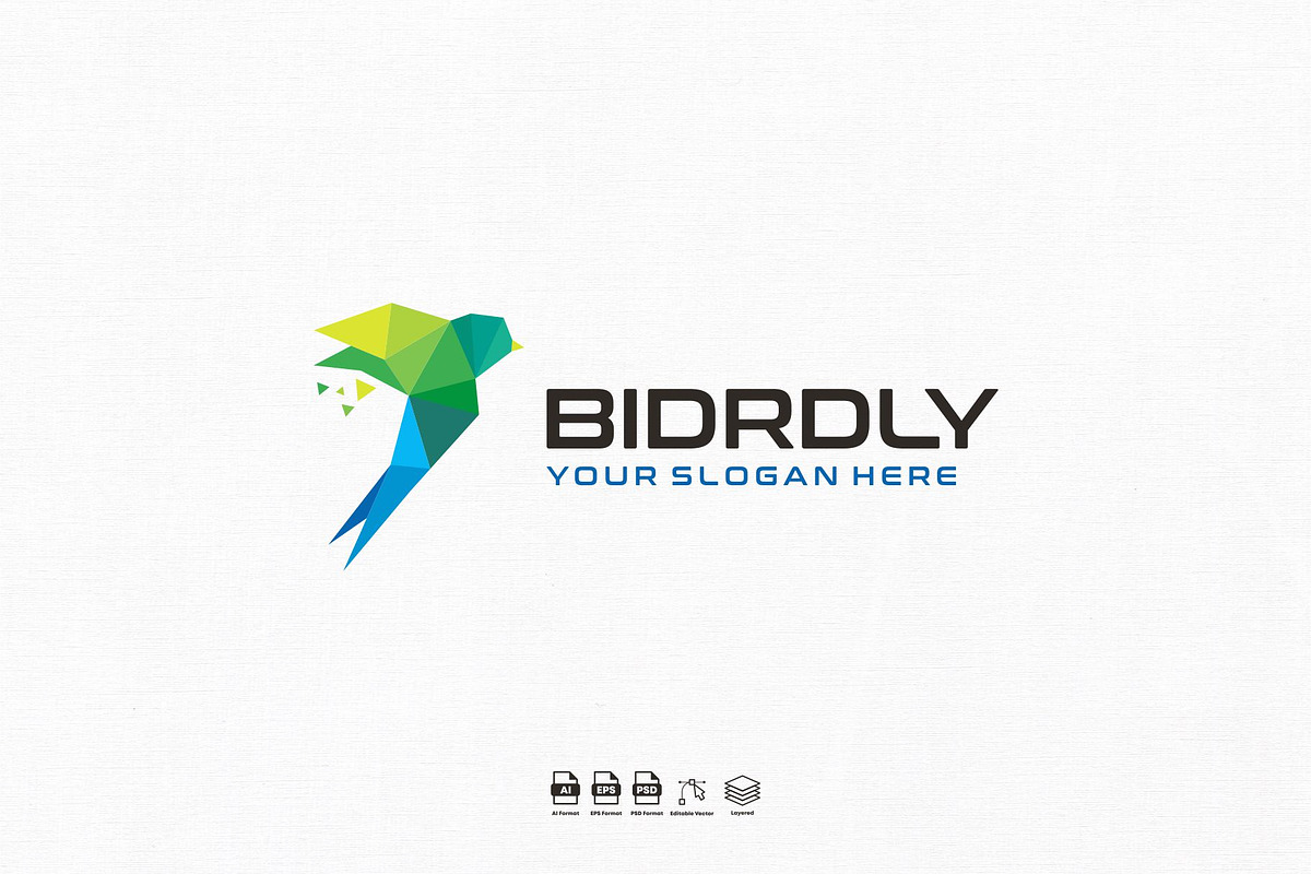 Birdly Logo Design, a Branding & Logo Template by kromastd22