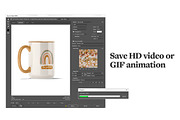 15oz Mug Animated Mockup, a Cups & Container Mockup by rebrandy (Thumbnail 6 of 12)