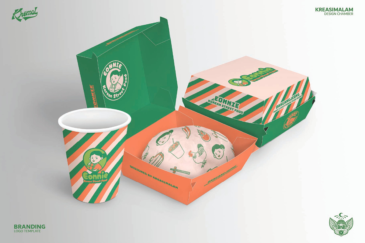 Eonnie Logo Template, a Branding & Logo Template by Kreasi Malam (Photo 9 of 12)