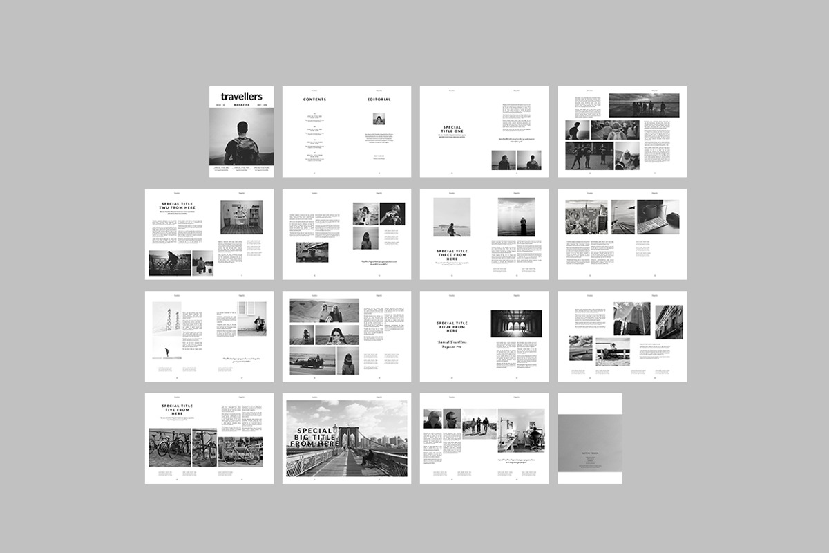 Travellers Magazine, a Magazine Template by Firtana (Photo 14 of 14)