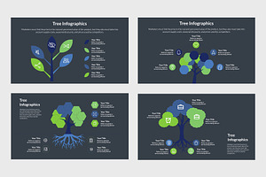 Tree Vector Infographics Template