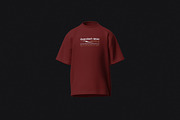Oversize T-Shirt Mockup Bundle Set, a Shirt Mockup by Rielismee (Thumbnail 4 of 7)