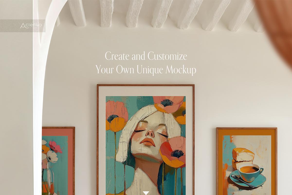 MARIA Din A | Frame Mockup Mini Set, a Household Mockup by Acierto Studio (Photo 12 of 15)