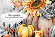 Autumn watercolor collection, a Graphic by Artmanata (Thumbnail 4 of 11)