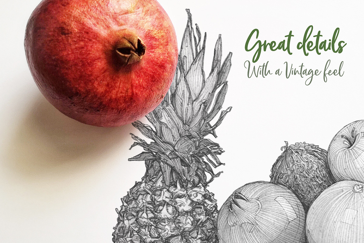 Fruits & Vegetables illustrations, a Graphic by StDamos (Photo 4 of 7)