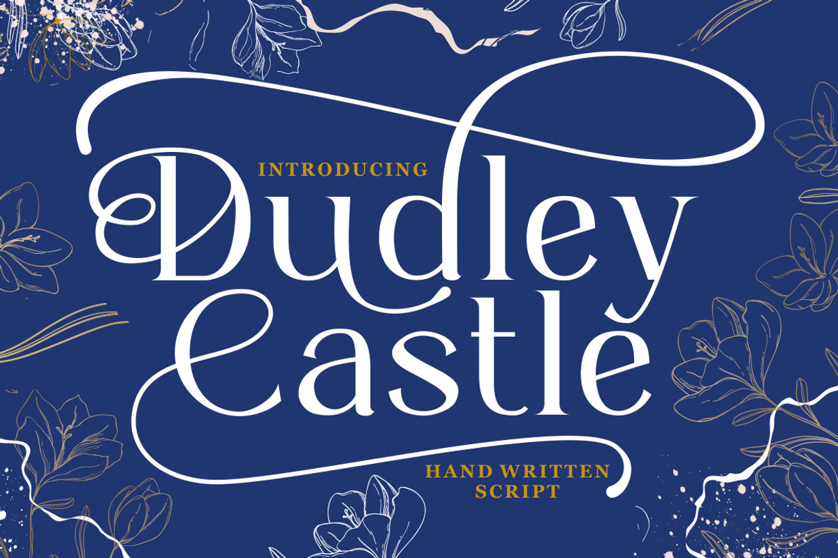 Dudley Castle - Hand Written Script, a Script Font by PutraCetol Studio (Photo 1 of 10)