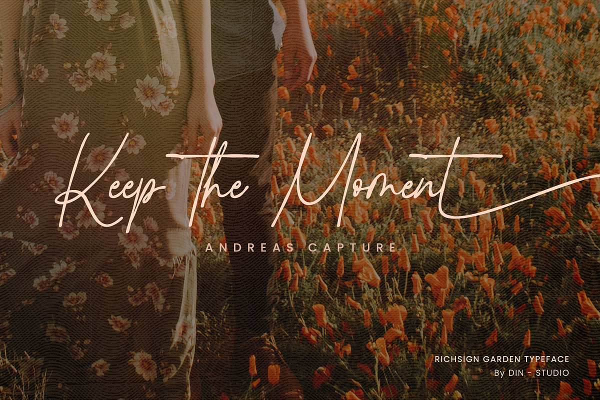 Richsign Style, a Script Font by din-studio.com (Photo 4 of 11)