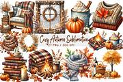 Cozy Autumn Sublimation, an Illustration by DreamArtGraphic (Thumbnail 1 of 4)