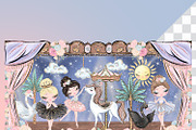 Ballerina Seamless Digital Papers, a Pattern Graphic by Masha  Studio (Thumbnail 9 of 10)