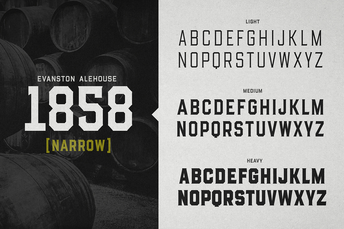 Evanston Alehouse Family, a Serif Font by Kimmy Design (Photo 10 of 12)