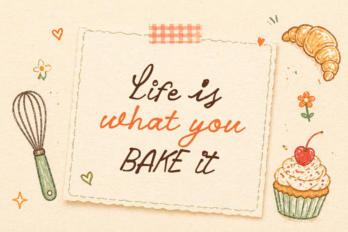 Golden Crumbs Handwriting Font Duo, a Handwritten Font by Littlehand (Photo 3 of 9)