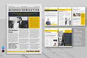 Newsletter Template | Canva, a Brochure Template by ArtisticLand (Thumbnail 3 of 8)